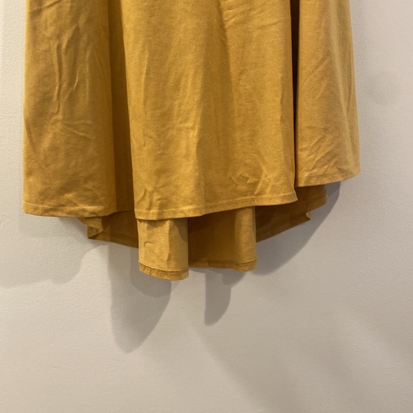 Lularoe | Mustard Swing High‎ Low Dress - Picture 3 of 4